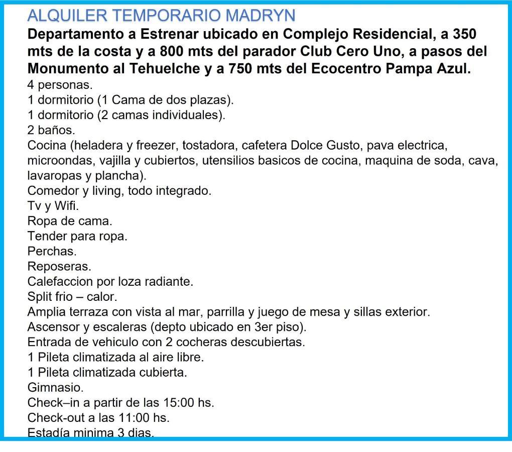 Apartment Depto. A Estrenar, Terraza Vista Al Mar